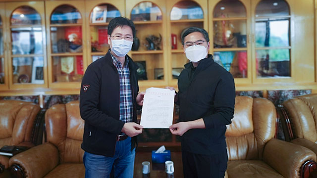 抗疫保學(xué)，彰顯央企擔當，奧威亞喜獲華師大附中感謝信